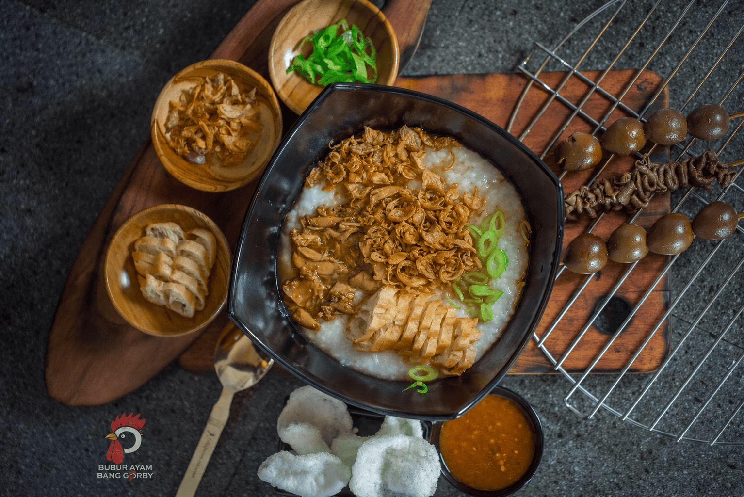 Bubur Ayam Original Khas Bang Gorby