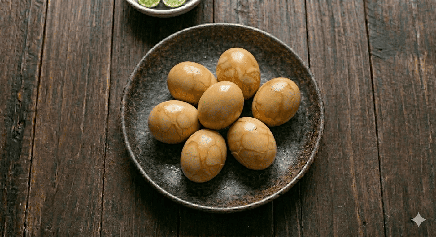Telur Ayam Utuh Rebus Semur Bang Gorby